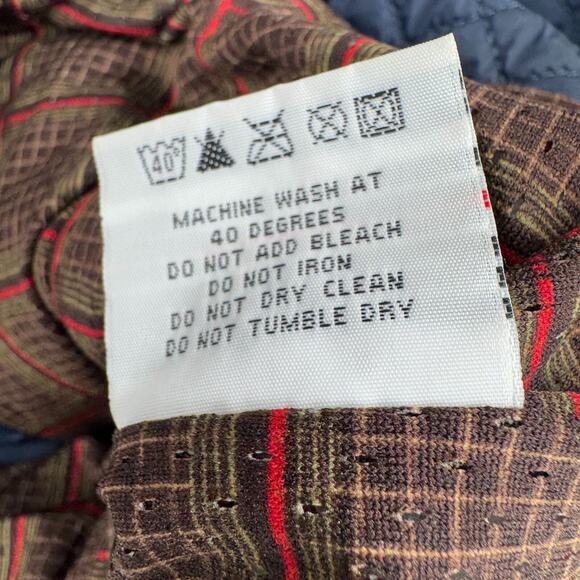 Horseware Ireland Quilted Equestrian Jacket Men's Size Medium Navy Blue - Picture 9 of 13